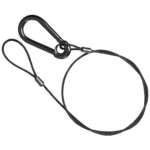 30" Heavy Duty Safety Cable - Black