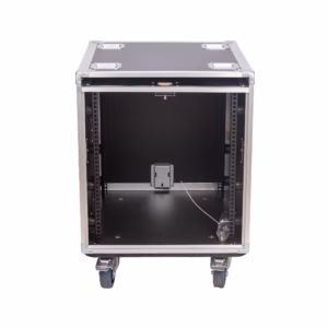 12U Rolling Slide-N-Slam Rack Case