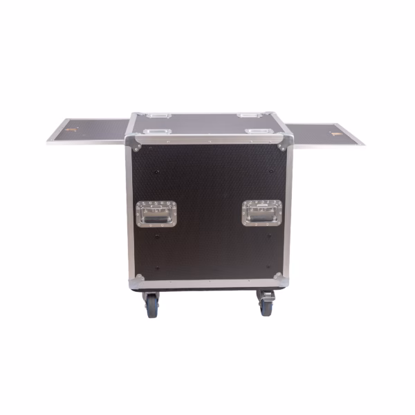 12U Rolling Slide-N-Slam Rack Case